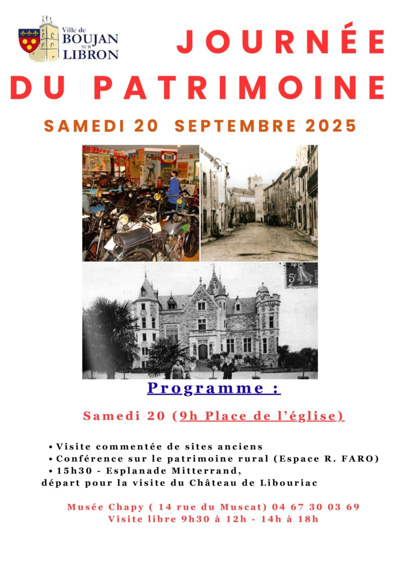 Boujan sur Libron | Commune du département de l'Hérault en Occitanie
